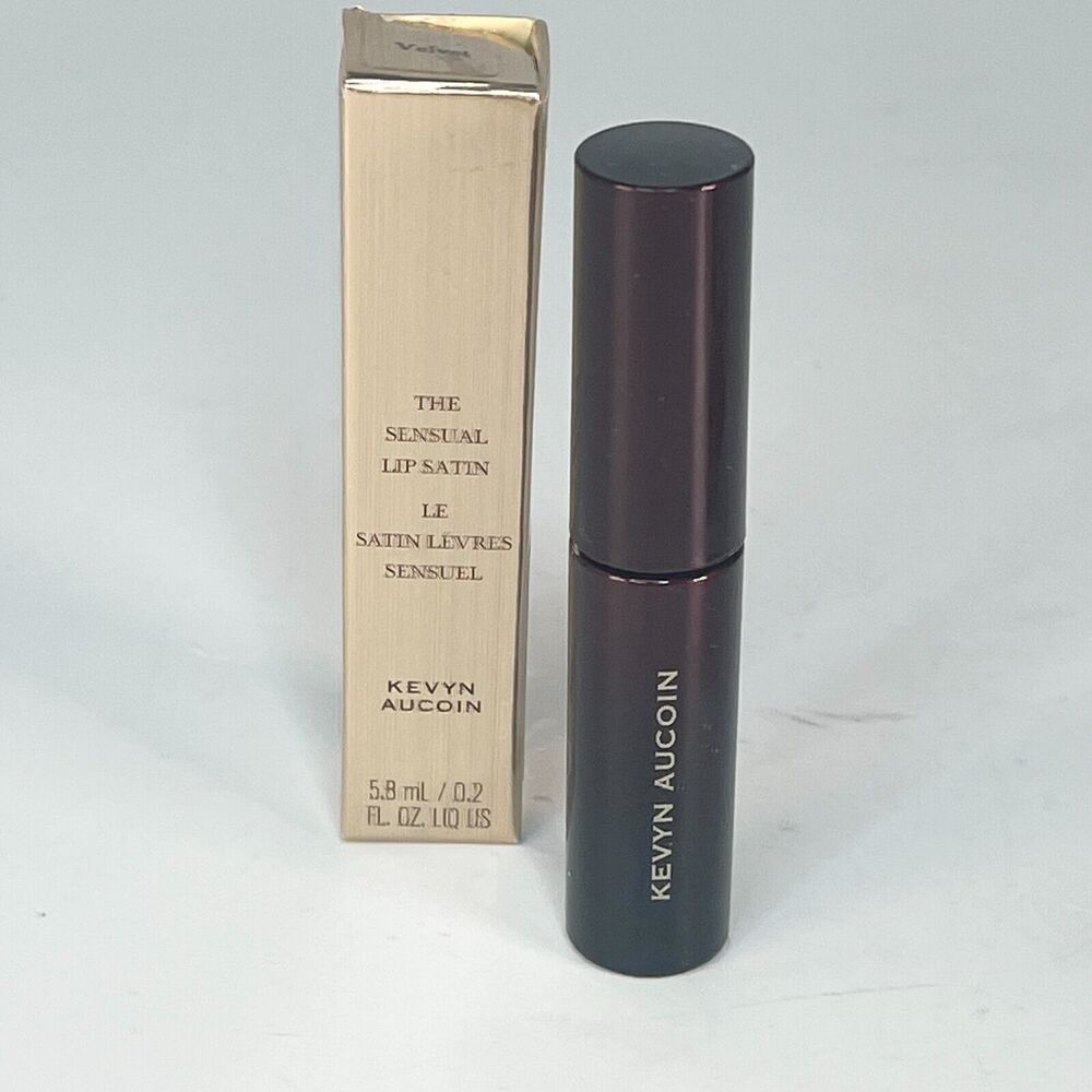 Kevyn Aucoin Sensual Lip Satin Liquid Lipstick Velvet Red .2fl oz 5.8ml New NIB